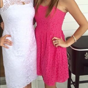 Pink Lace Lilly Pulitzer Dress Size 4